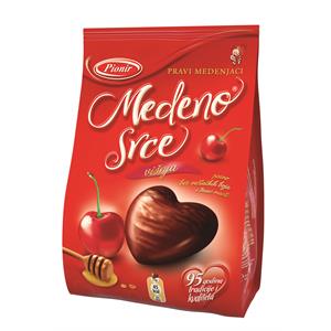 Medeno srce 350g visnja-cerise
